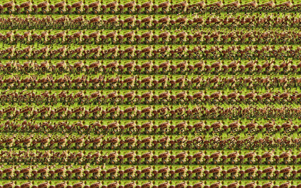 Stereogram Wallpapers 1280x800