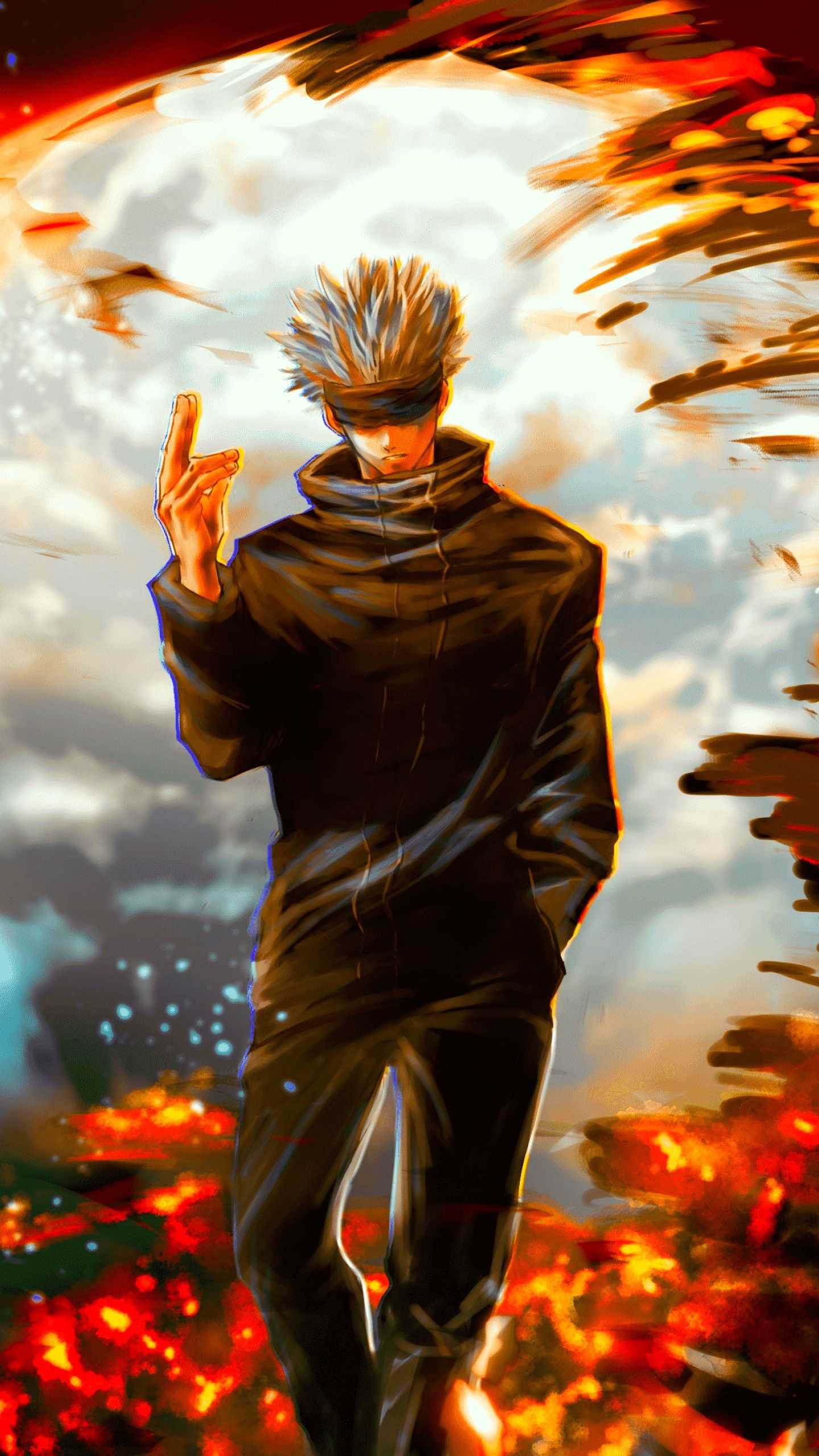 4k Satoru Gojo Wallpaper