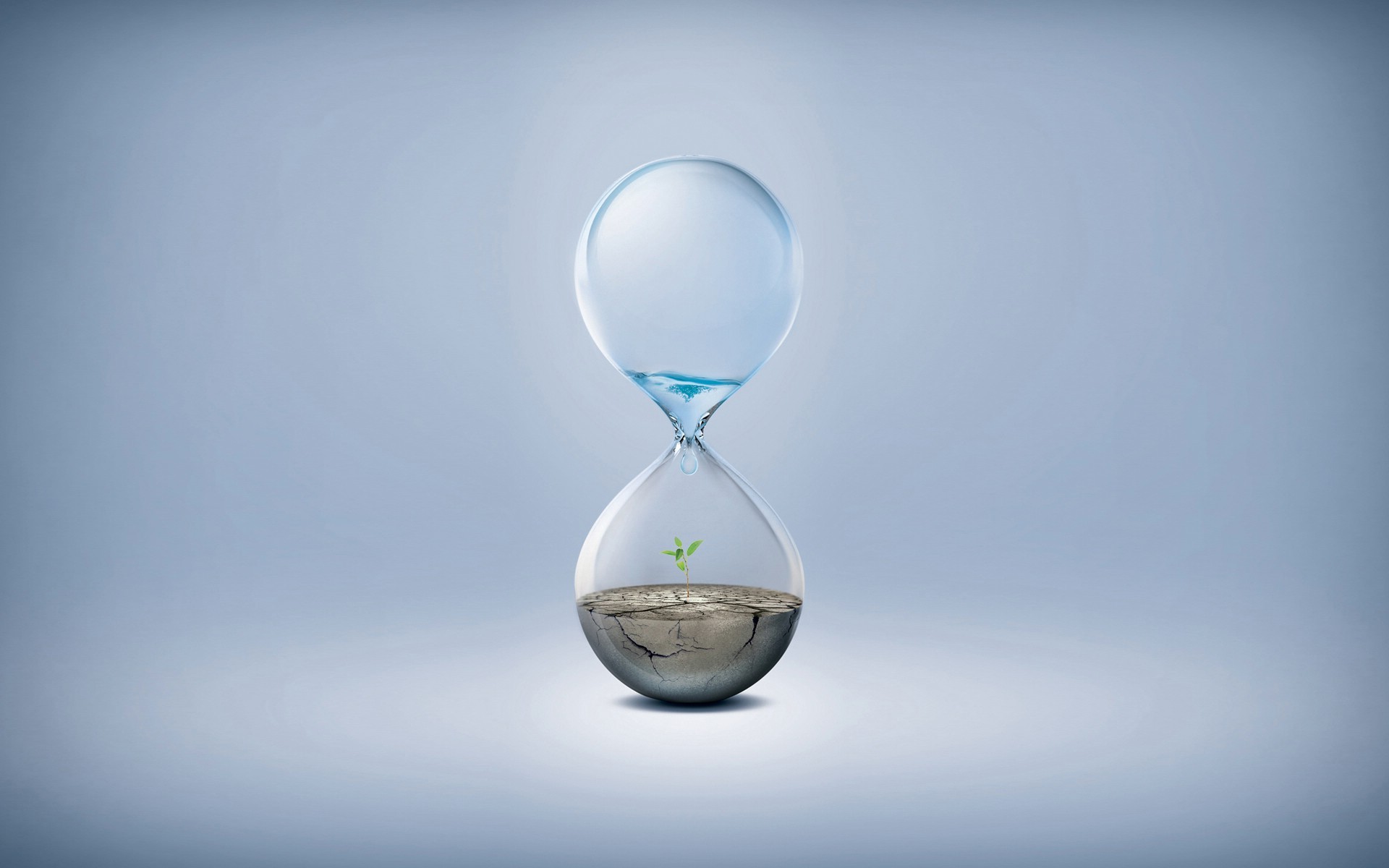 Wallpaper Water Elements Plants Soil Hourglass Save