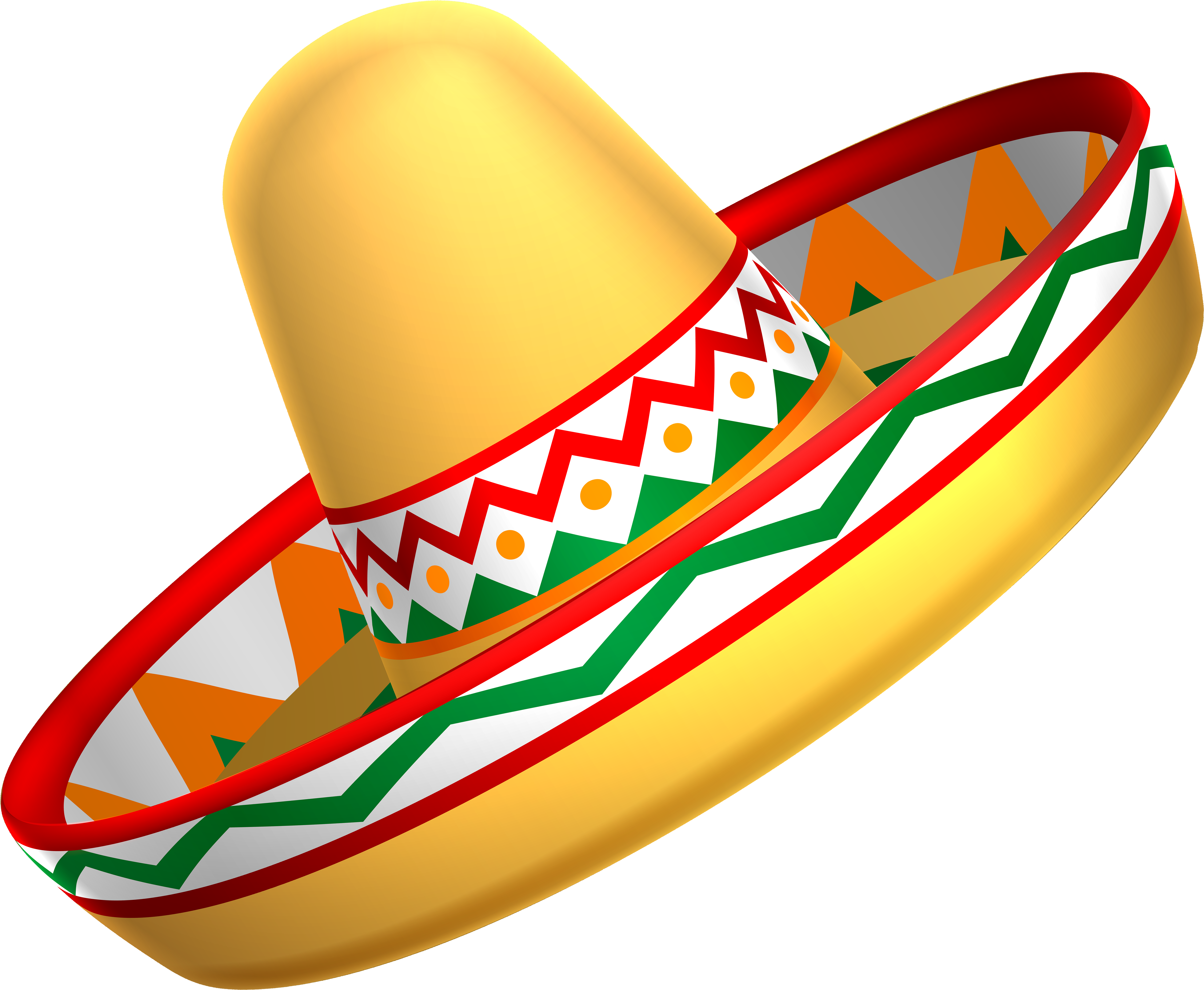 Png Mexican Sombrero Hat Image Transparent
