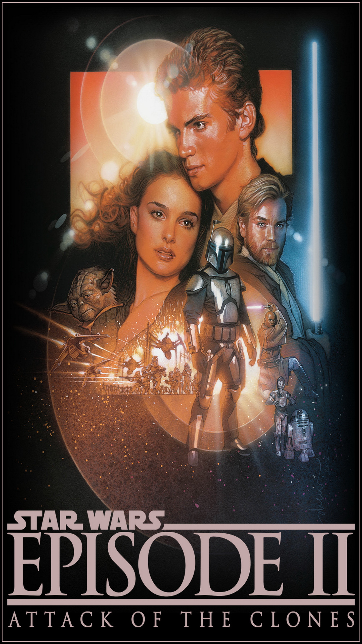 Star Wars Episode Ii Attack Of The Clones Galaxy Note Wallpaper