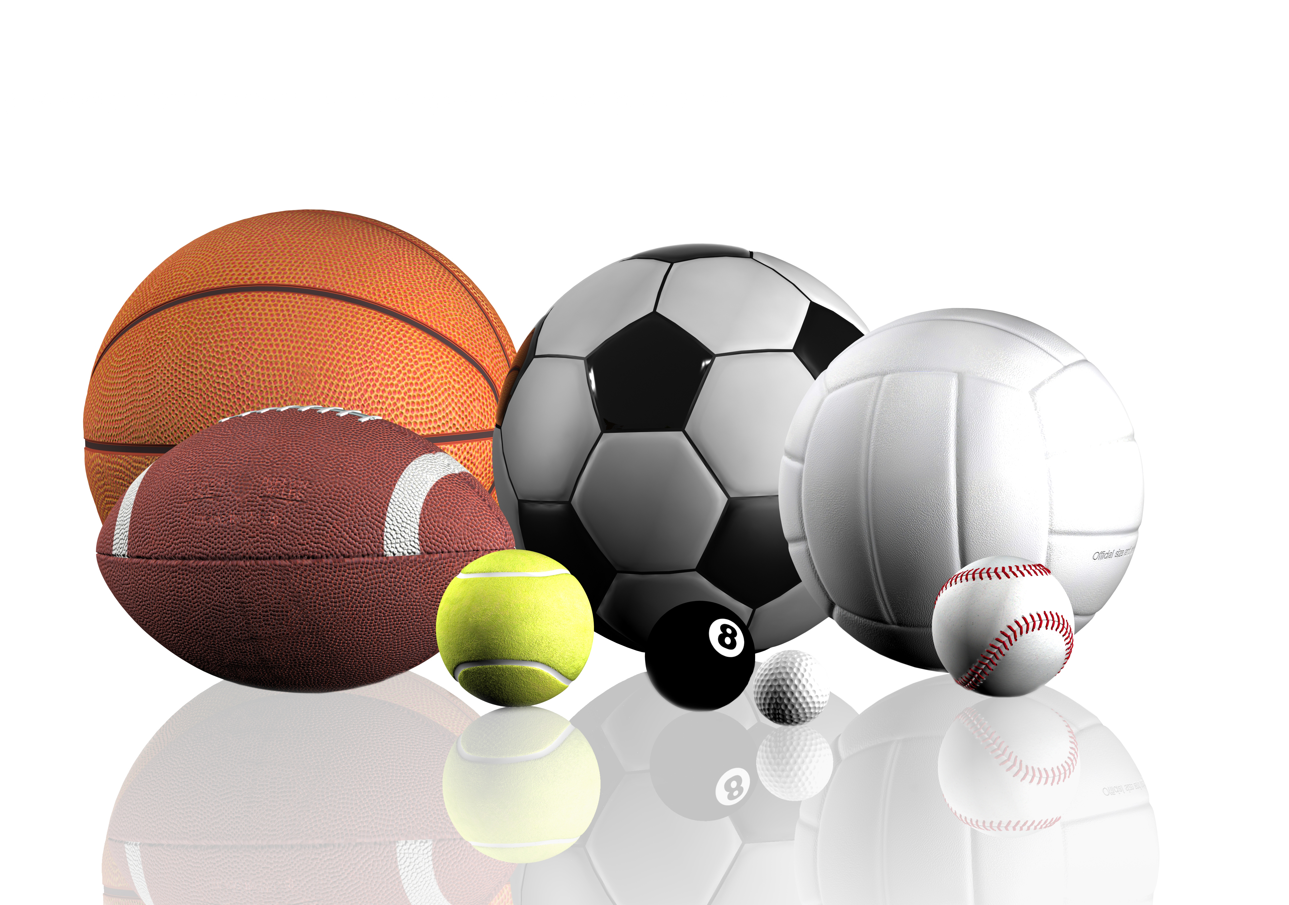 Sports Balls Background Wallpaper HD Background Desktop