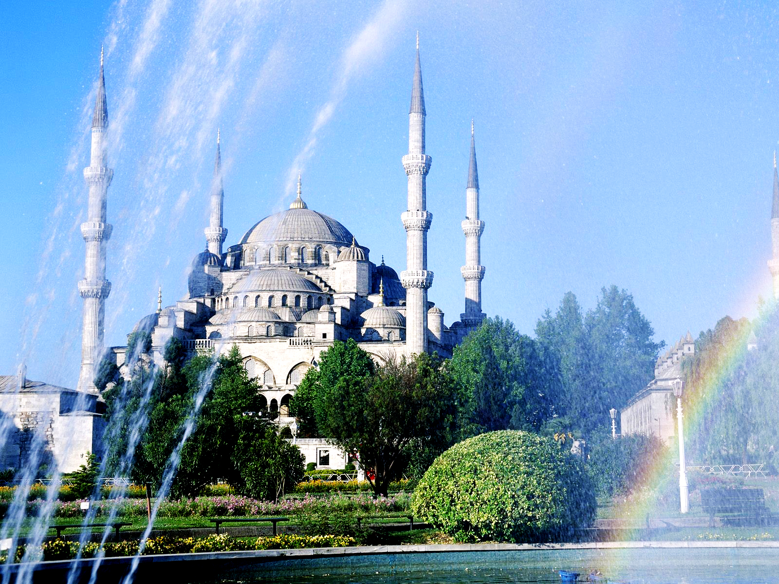Blue Mosque Buildings Dome Islam Islamic Istanbul Masjid