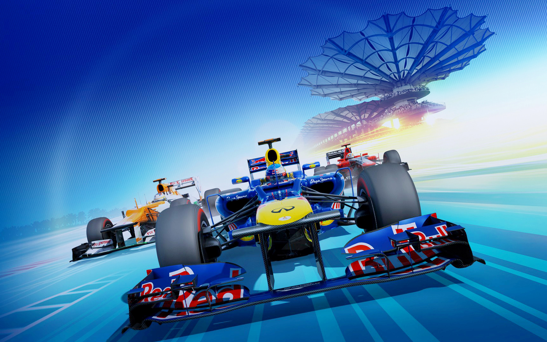 F1 Video Game Wallpaper HD