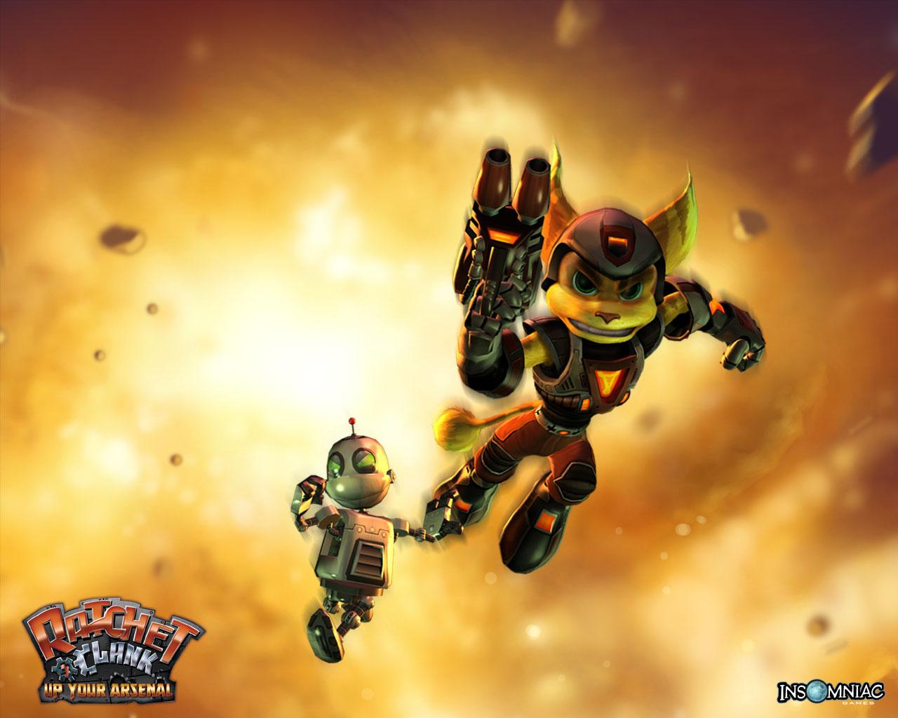 Wallpaper Ratchet K Up Your Arsenal Ps2 Galaxy