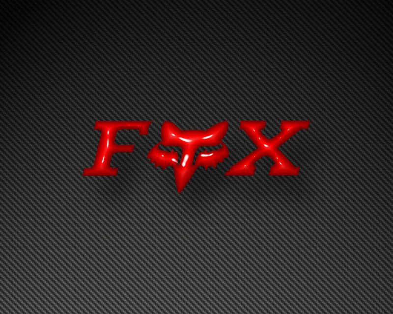 Abstract Black And Red Fox Racing Wallpaper 3d