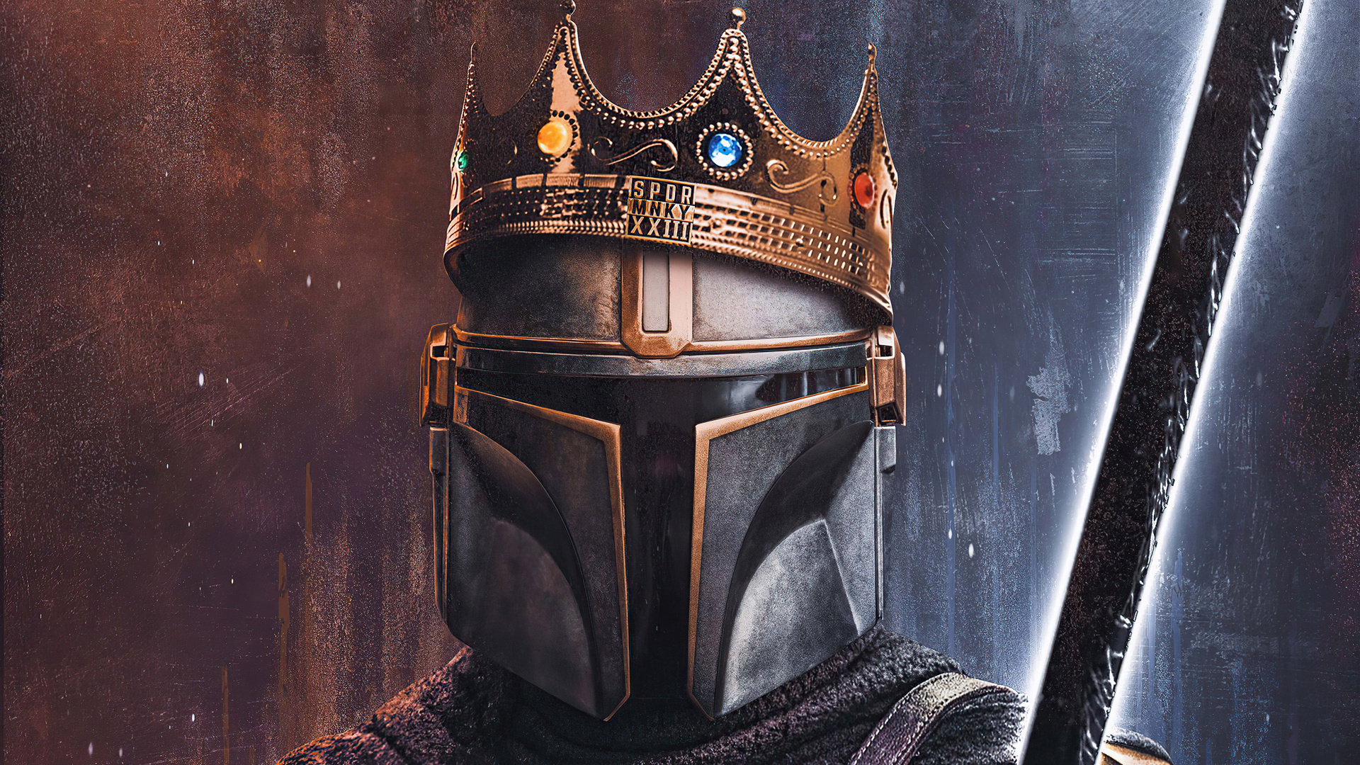 The King Of Mandalorian 4k Laptop Full HD 1080p Wallpaper
