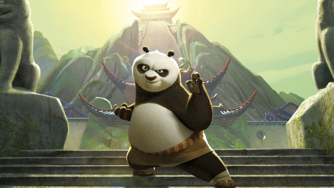 Wallpaper Kung Fu Panda Poster Anime