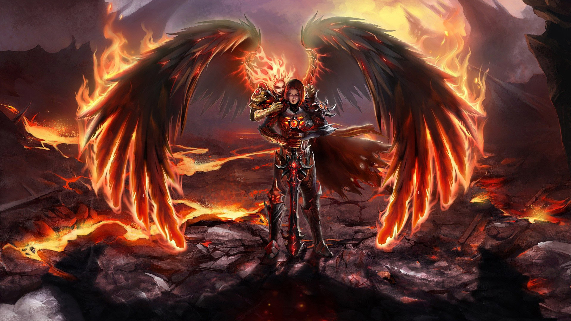 Angel Michaelwith Flaming Sword Submited Image