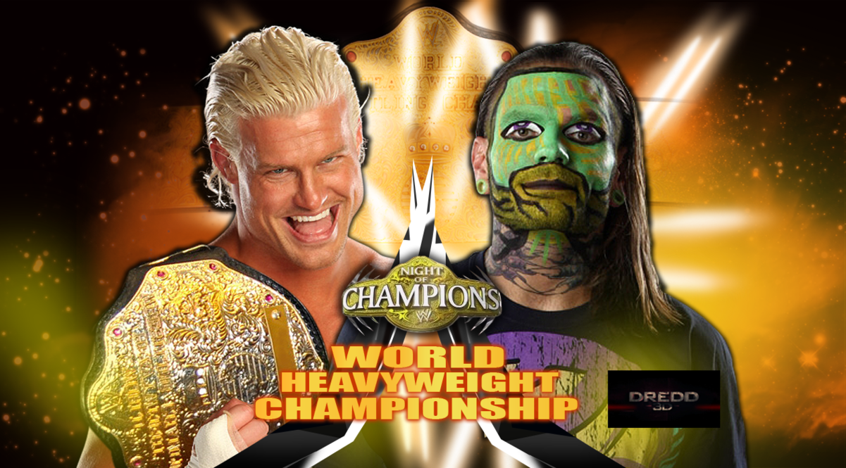 Wwe Night Of Champions Match Card Remake By Gonzaloctf On