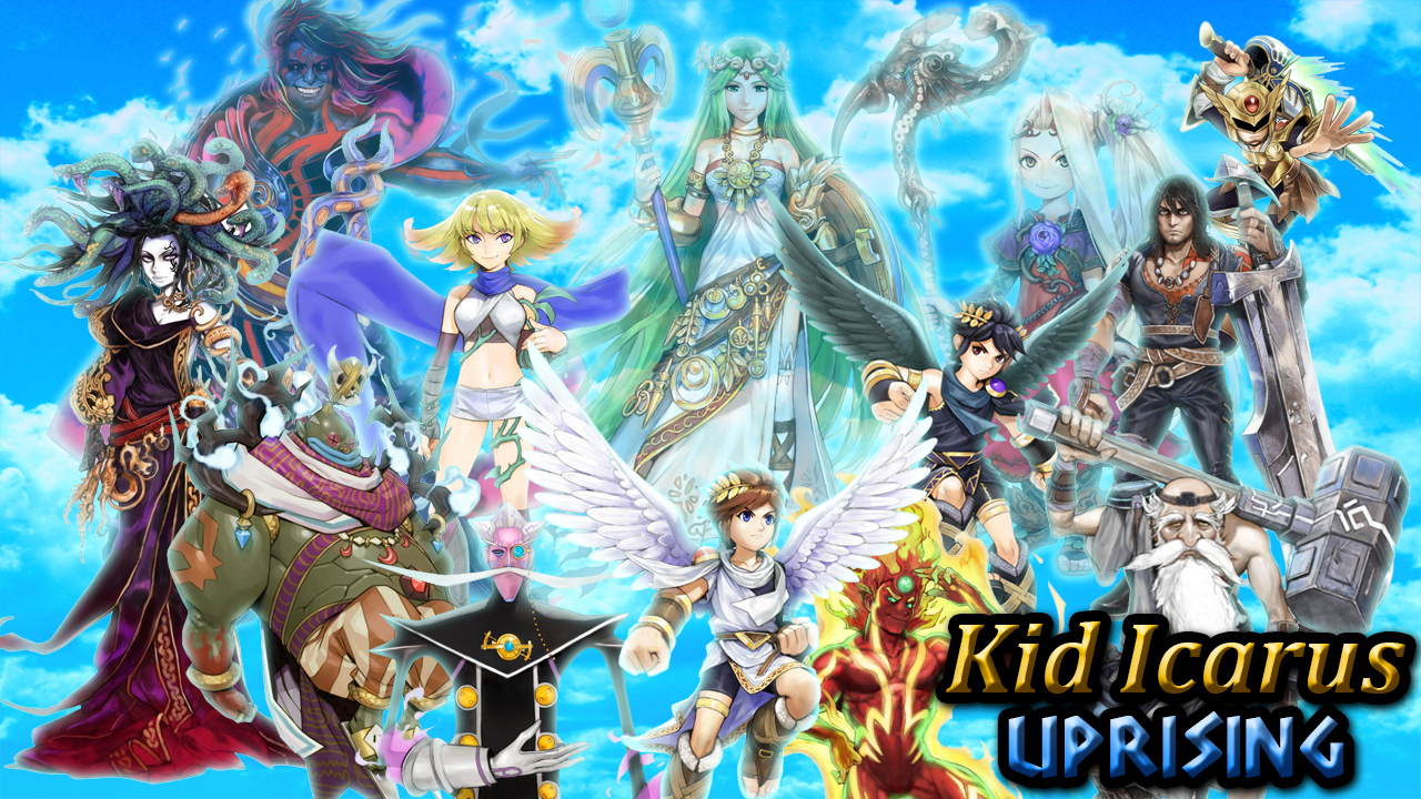 Kid Icarus Uprising Background by ChrisMeier018 on