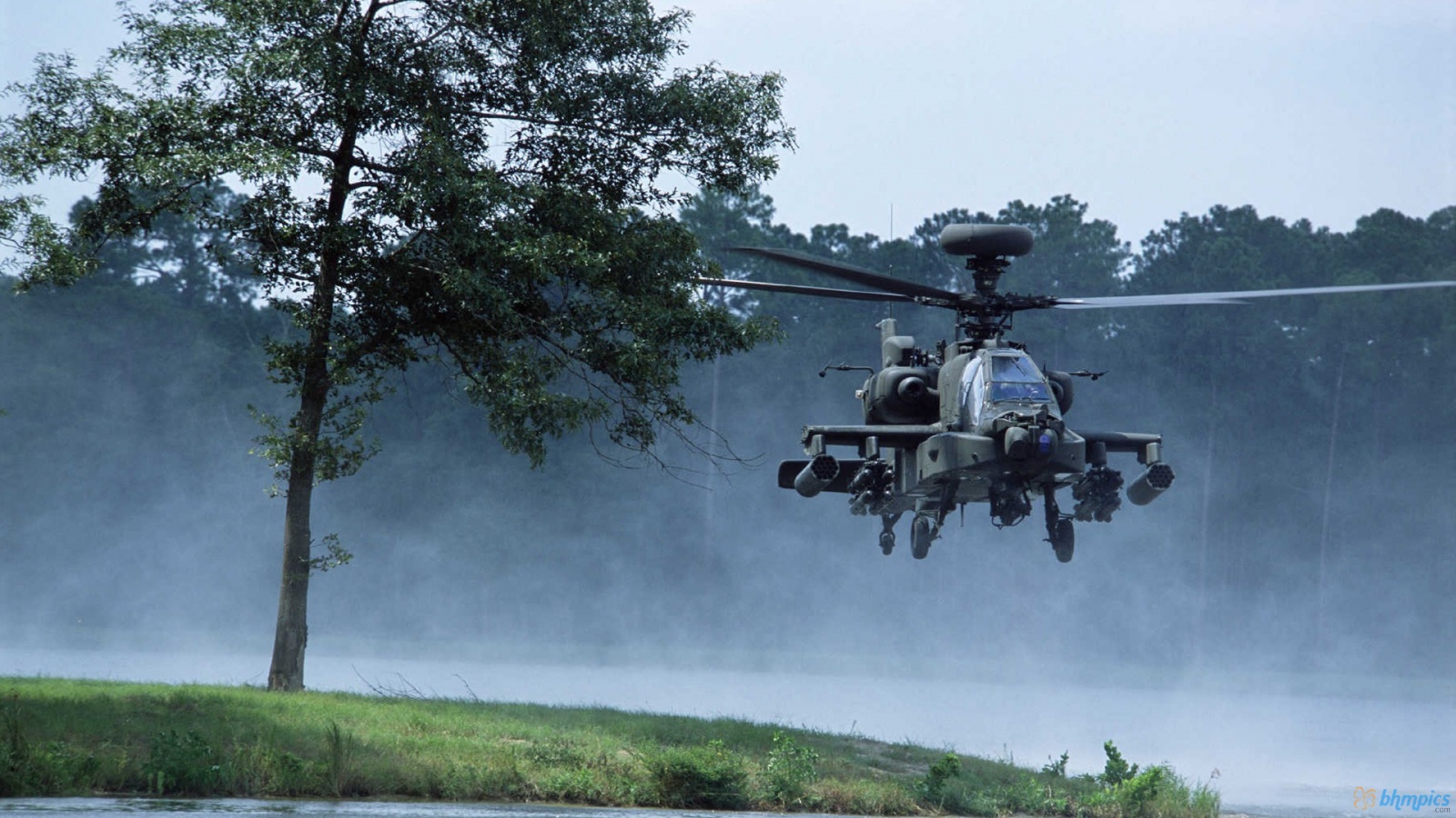 Ah Apache Helicopter HD Wallpaper Res In High Quality
