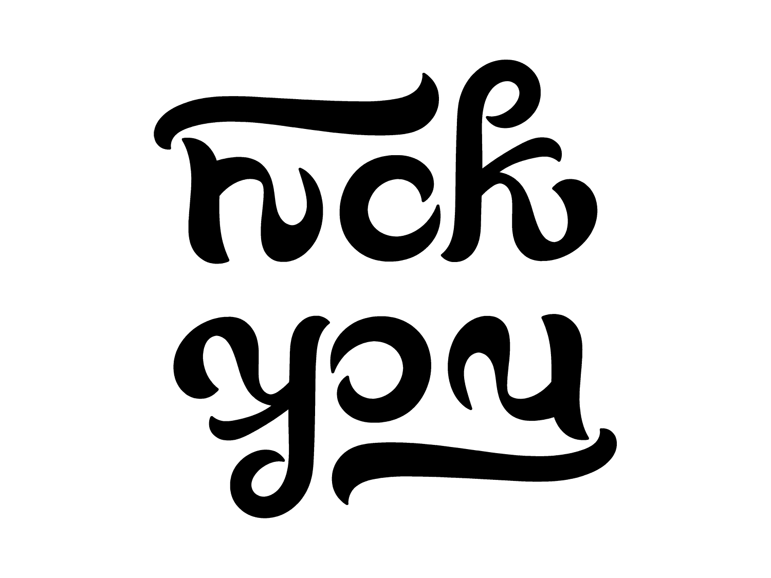 File Ambigram Fuck You Gif Wikimedia Mons