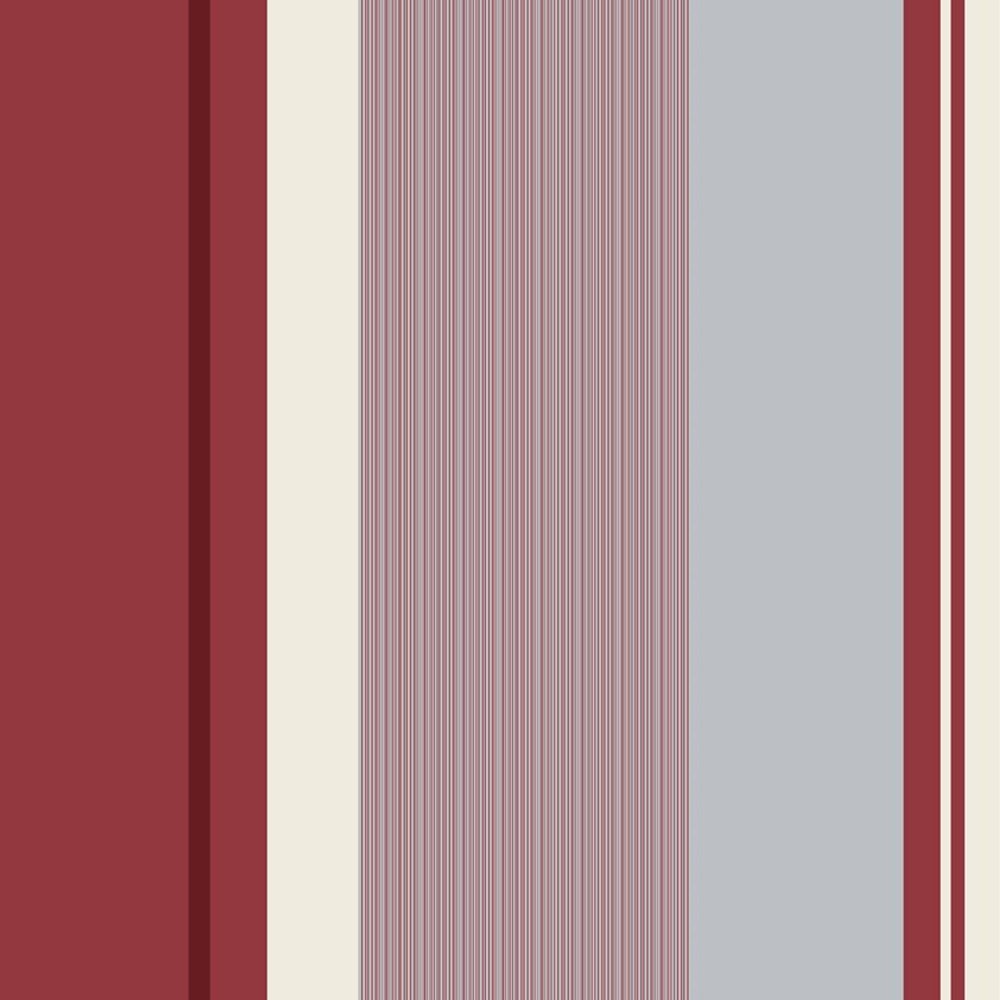 Finish Flat Surface Sponge Able Colour Red Design Style Stripe