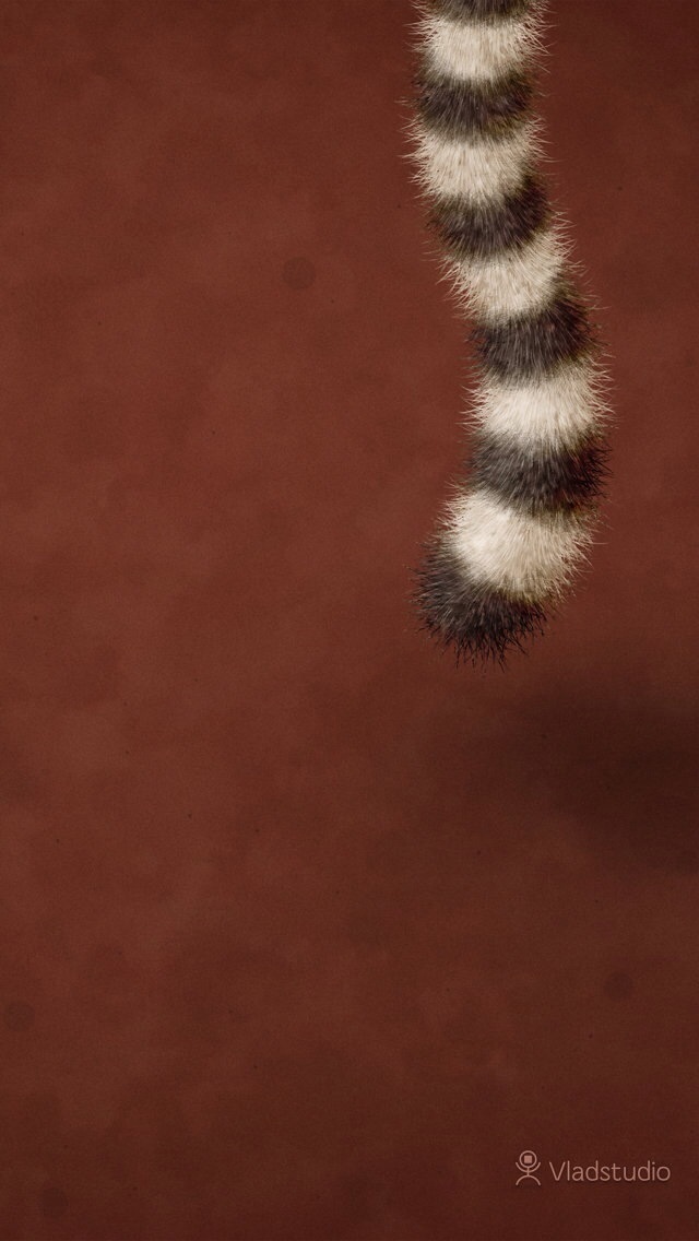 Furry Tail Wallpaper iPhone