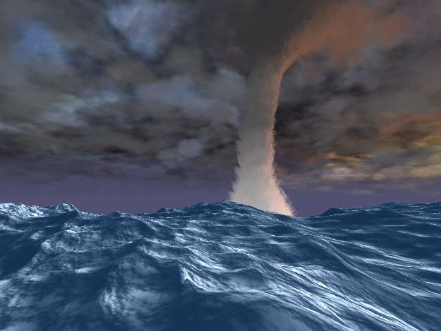 The Seastorm Tornado At Your Desktop With 3d Screensaver