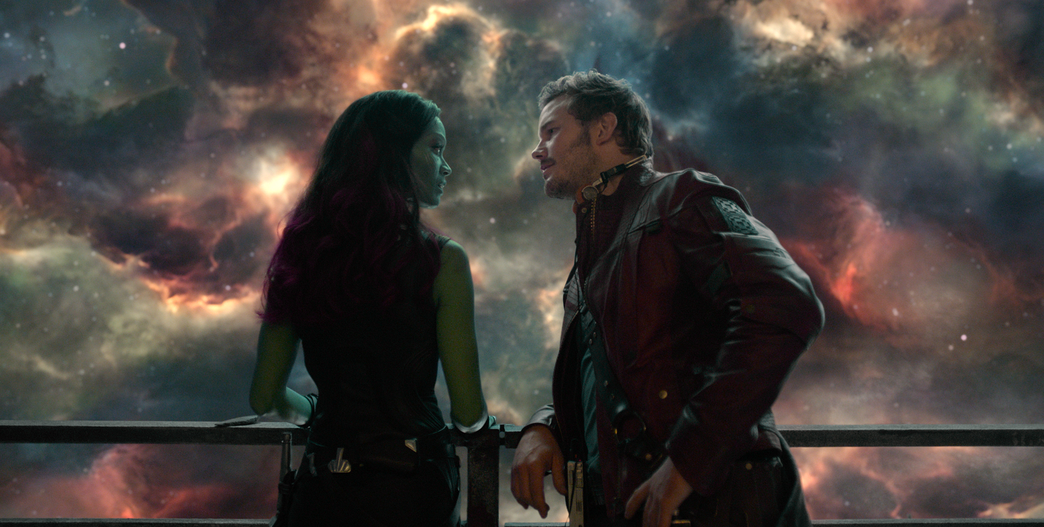 Star Lord And Gamora From Guardians Of The Galaxy Desktop