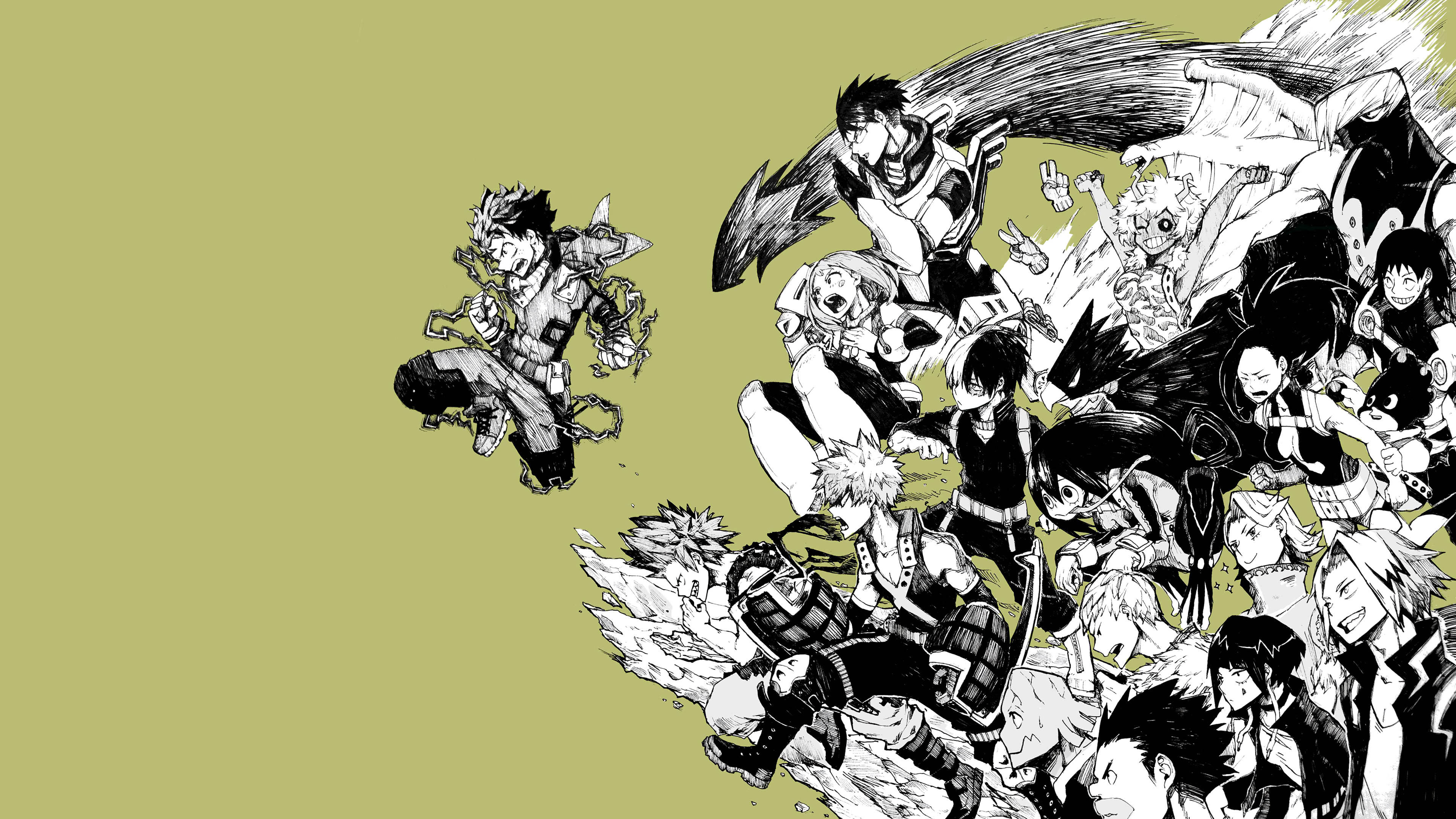 My Hero Academia Wallpaper Dual Monitor Posted By