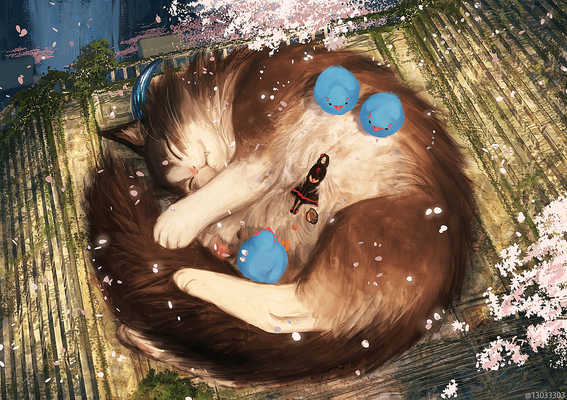 Anime Cat Wallpaper