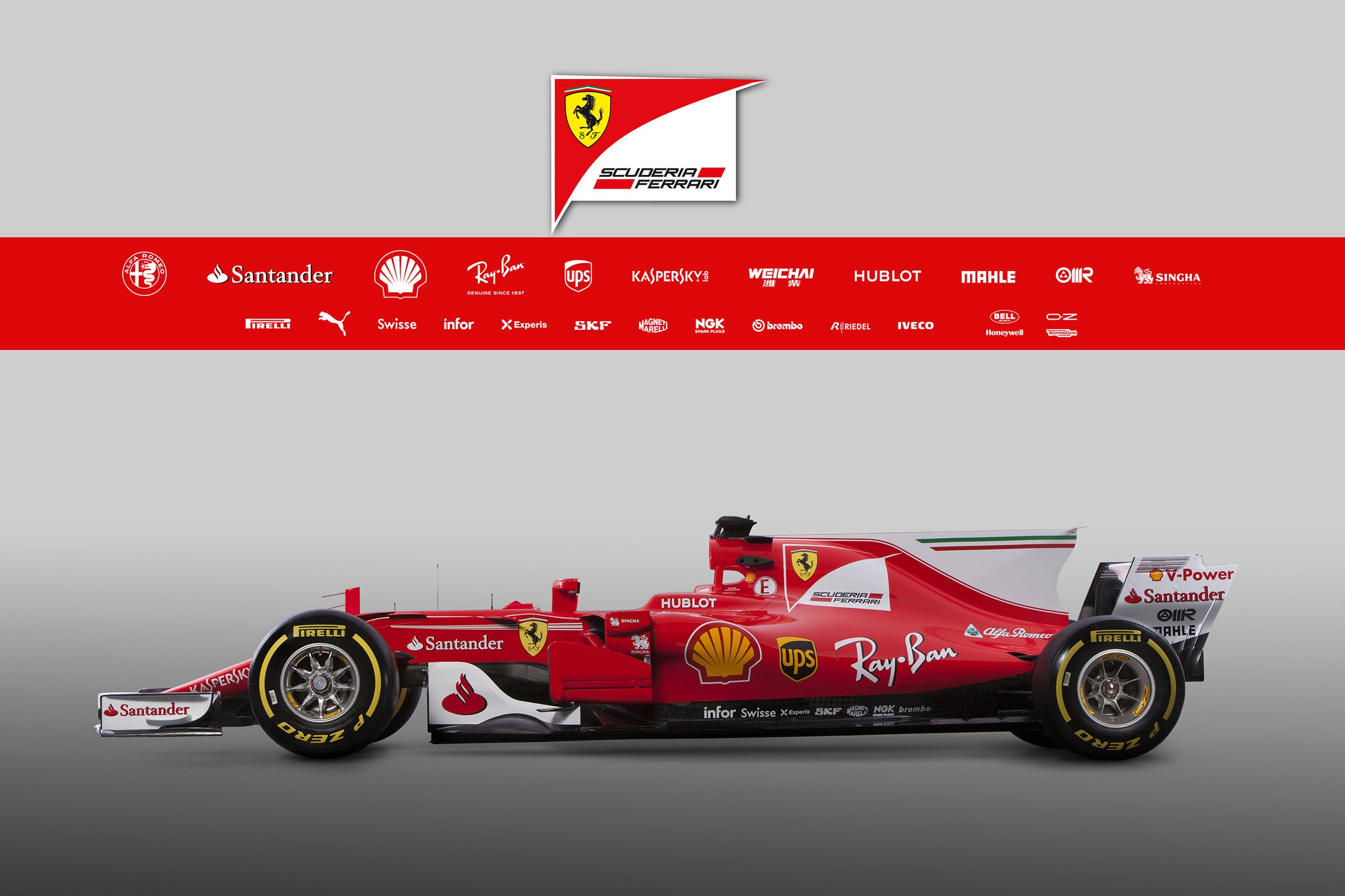 Ferrari Sf70h Formula One Wallpaper