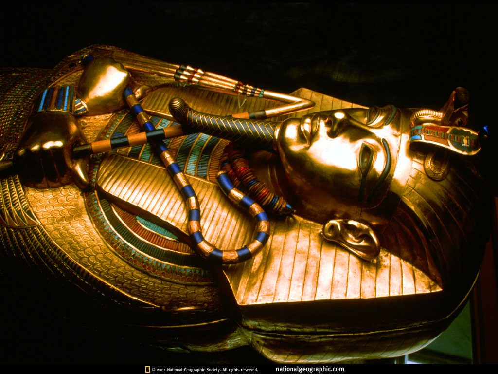 King Tut Coffin Egypt
