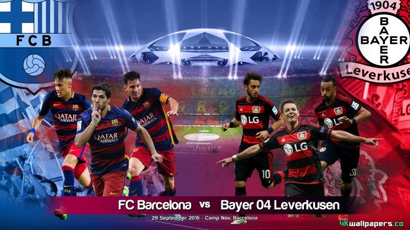Name Fc Barcelona V Bayer Leverkusen Champions League