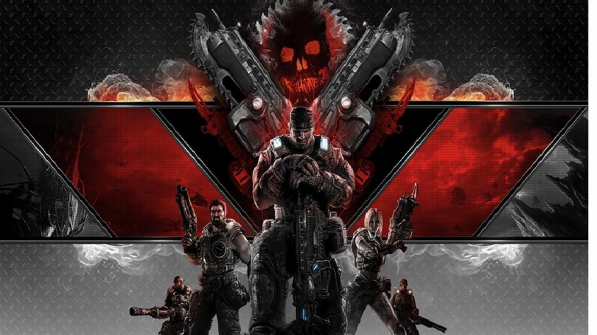 Gears of War 3 Backgrounds HD wallpaper background