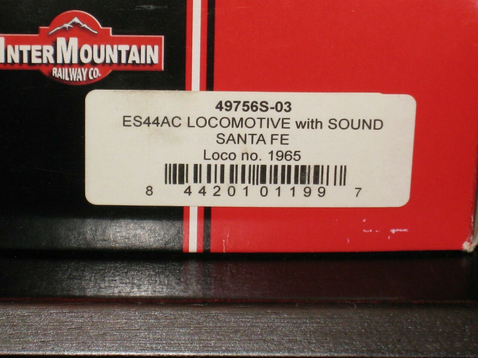 Intermountain Railway Co 49770s Es44ac Mrl For Sale