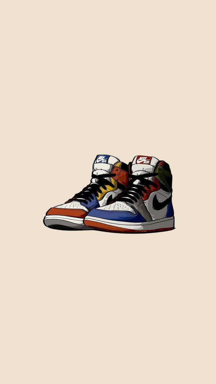 Top Cartoon Nike Shoes Wallpaper Full HD 4k To Use