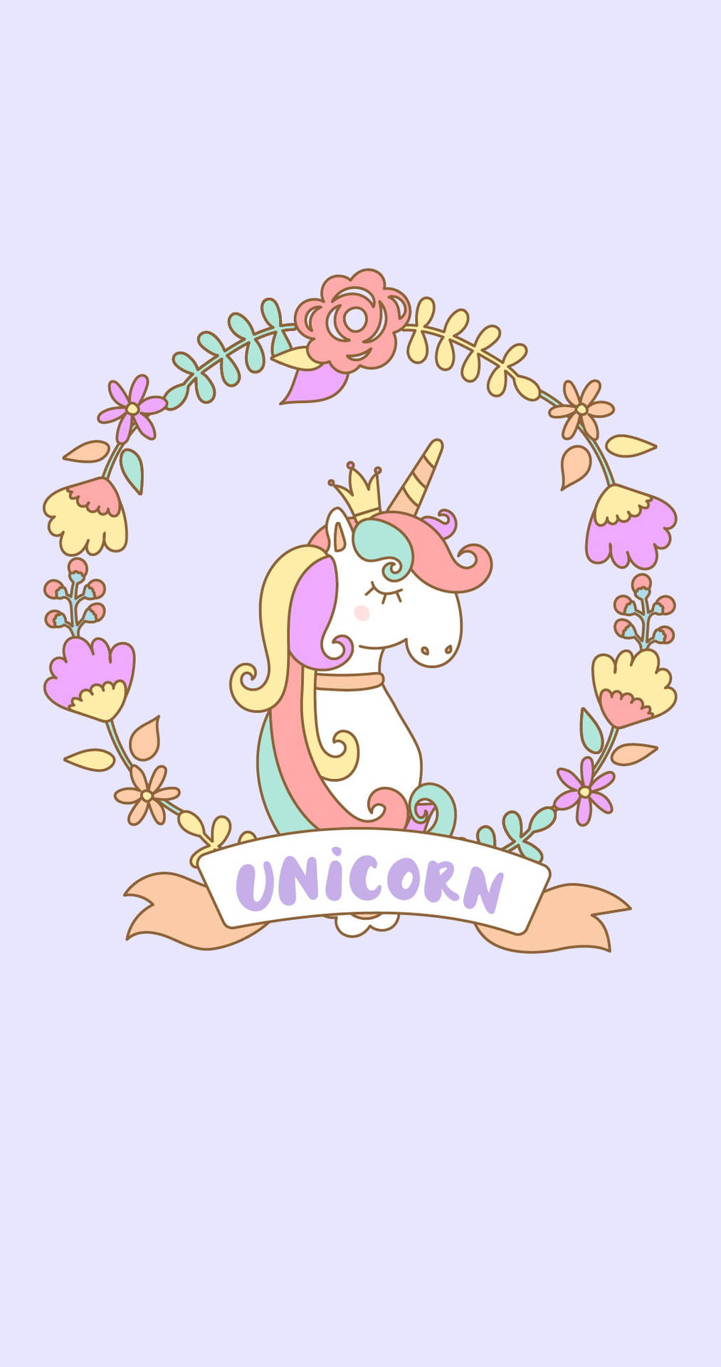 Purple Pastel Aesthetic Unicorn 6o033646j3cf29l7 Wallpaper