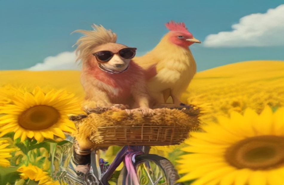 Funny Chicken Wallpaper