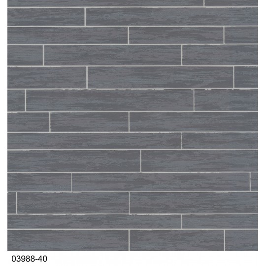 By Brand P S International Stones Styles Grey Brick Wallpaper