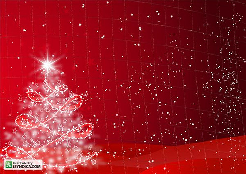Christmas Red Background Photo