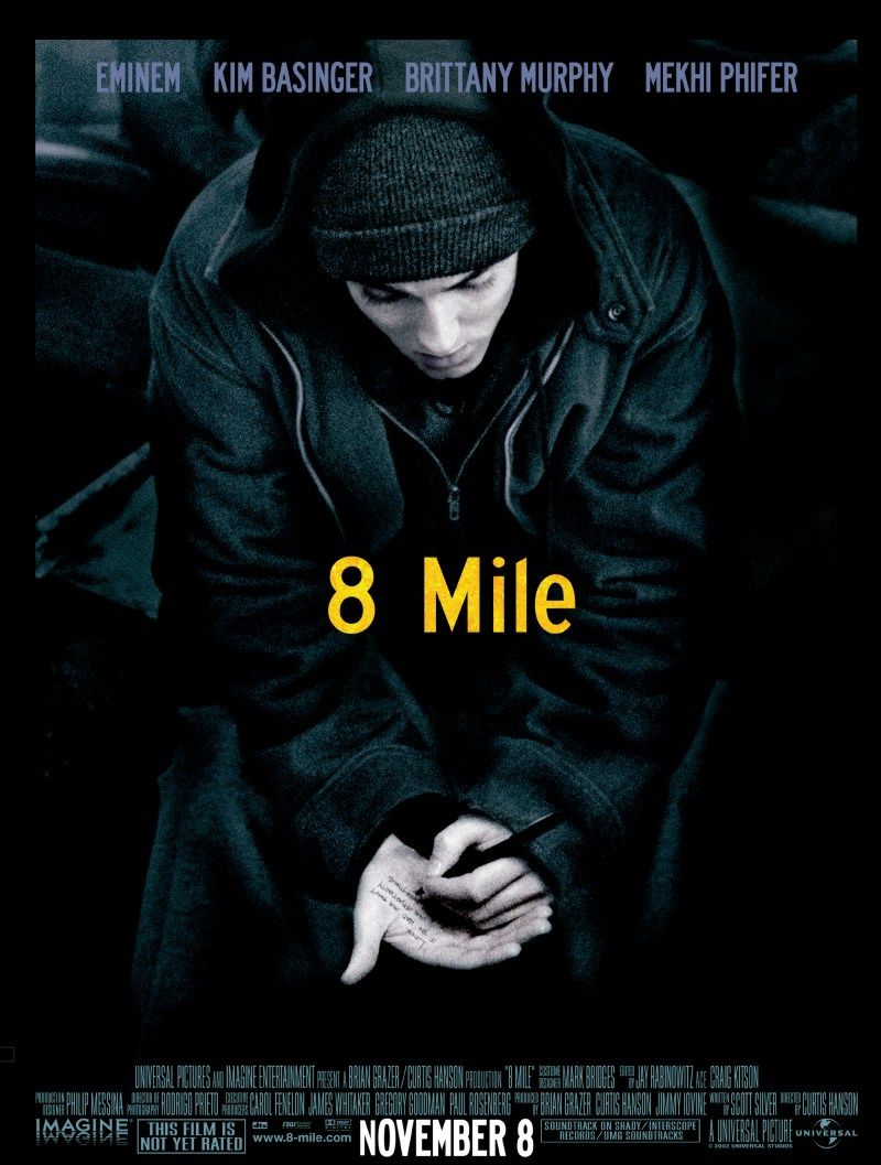 Mile Eminem Miles Movie Poster