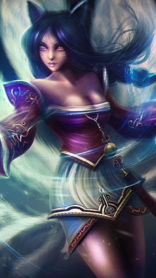 League Of Legends Ahri iPhone Plus And Wallpaper