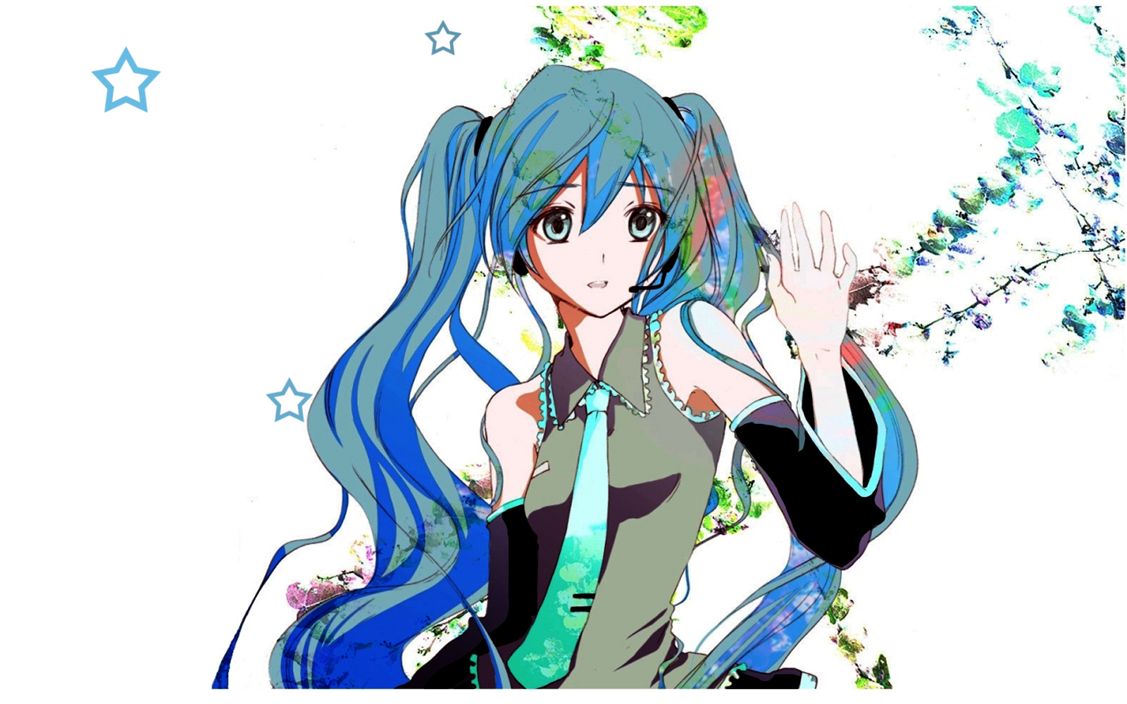Hatsune Miku Vocaloid HD Anime Wallpaper Desktop
