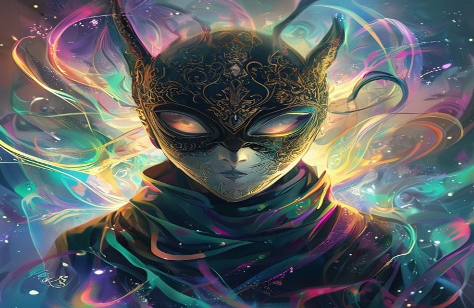 Anime With Mask Wallpaper