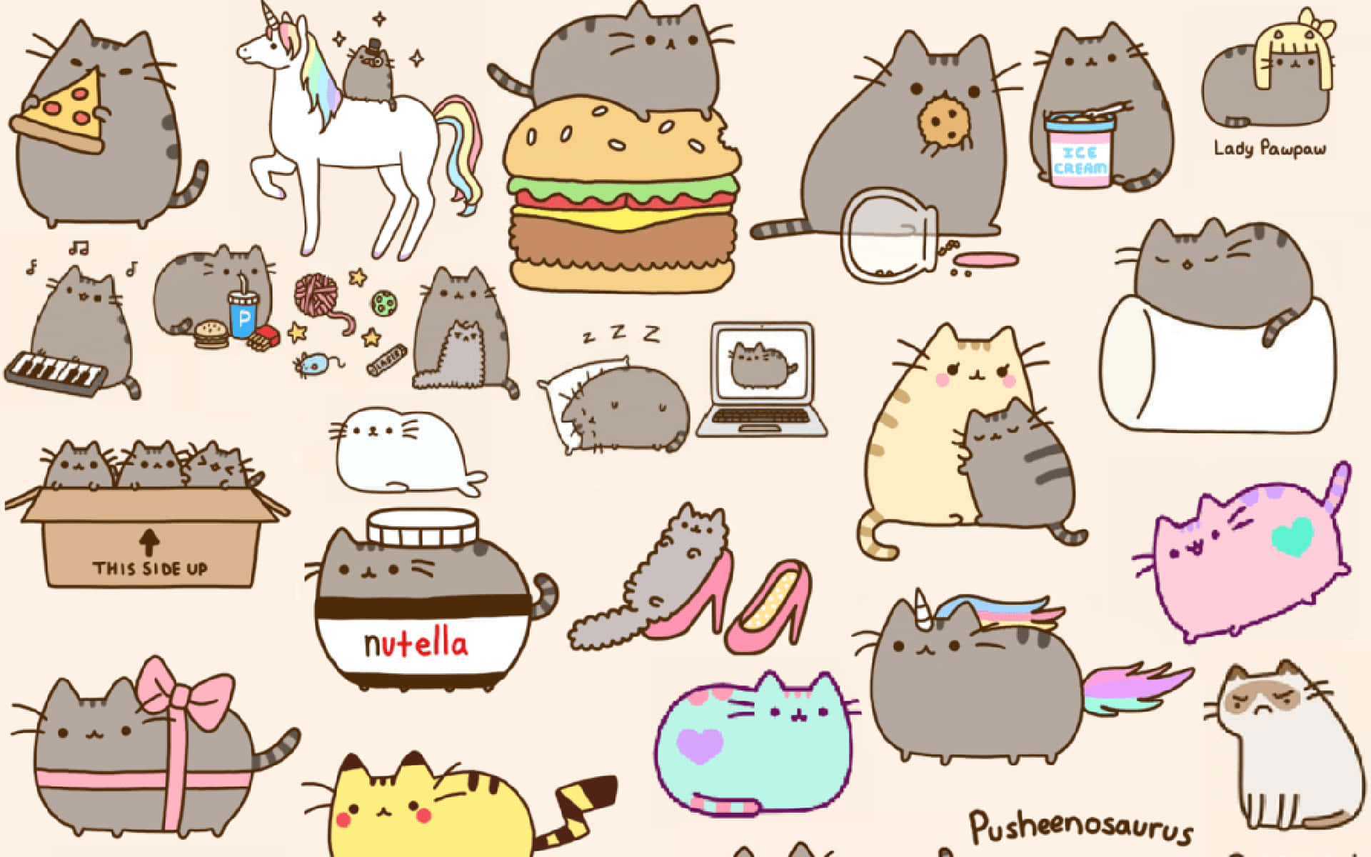 Details Cute Wallpaper Pusheen