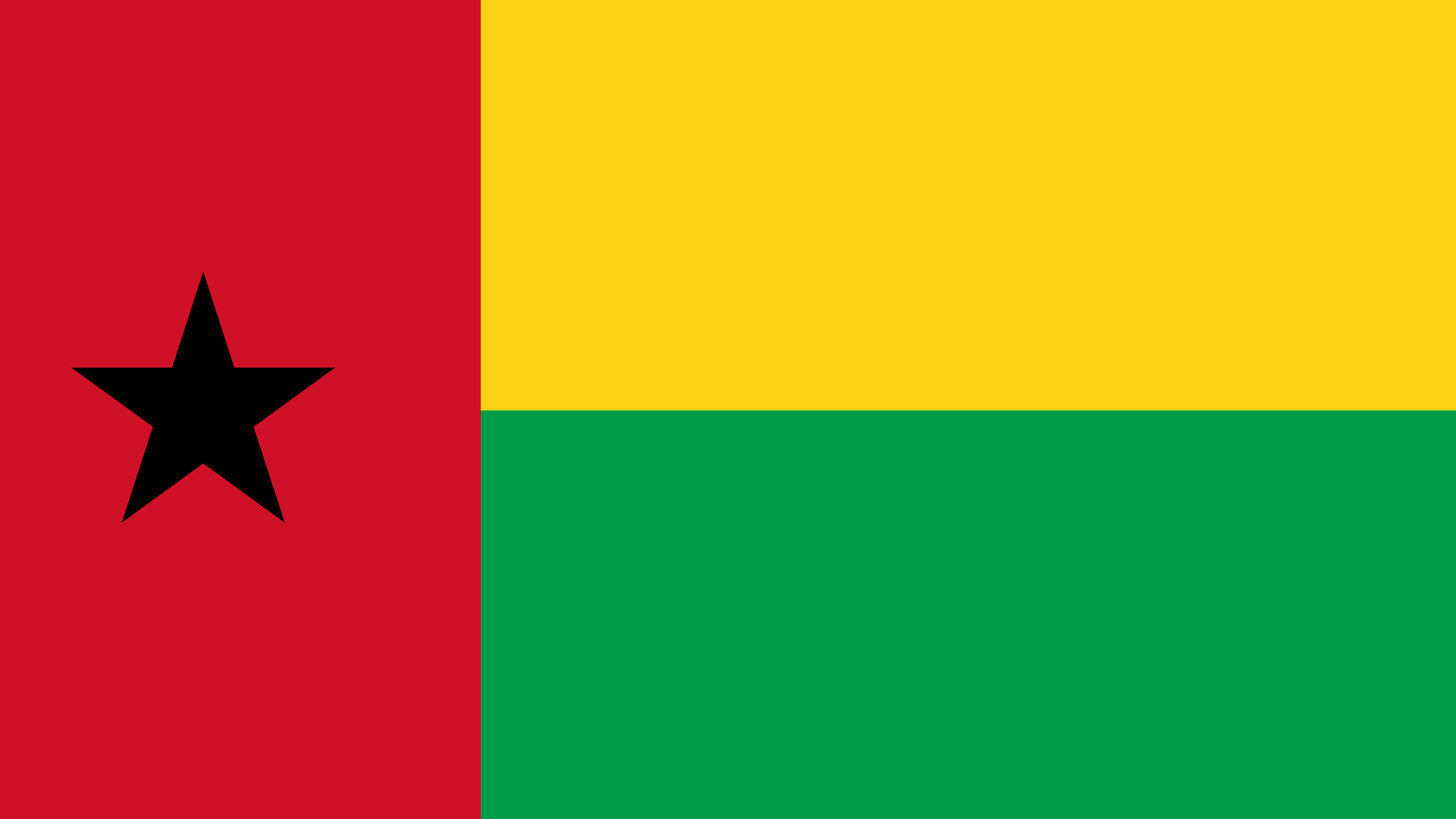Guinea Bissau Flag UHD 4k Wallpaper