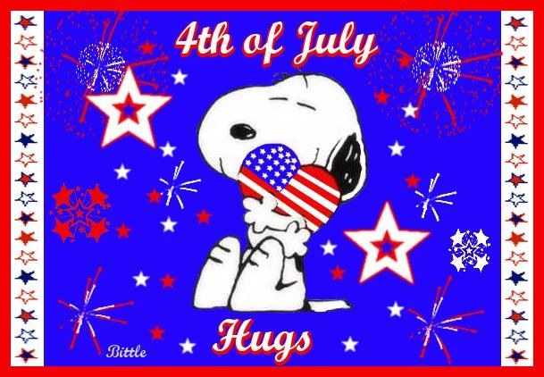 Fourth Of July Snoopy And Friends