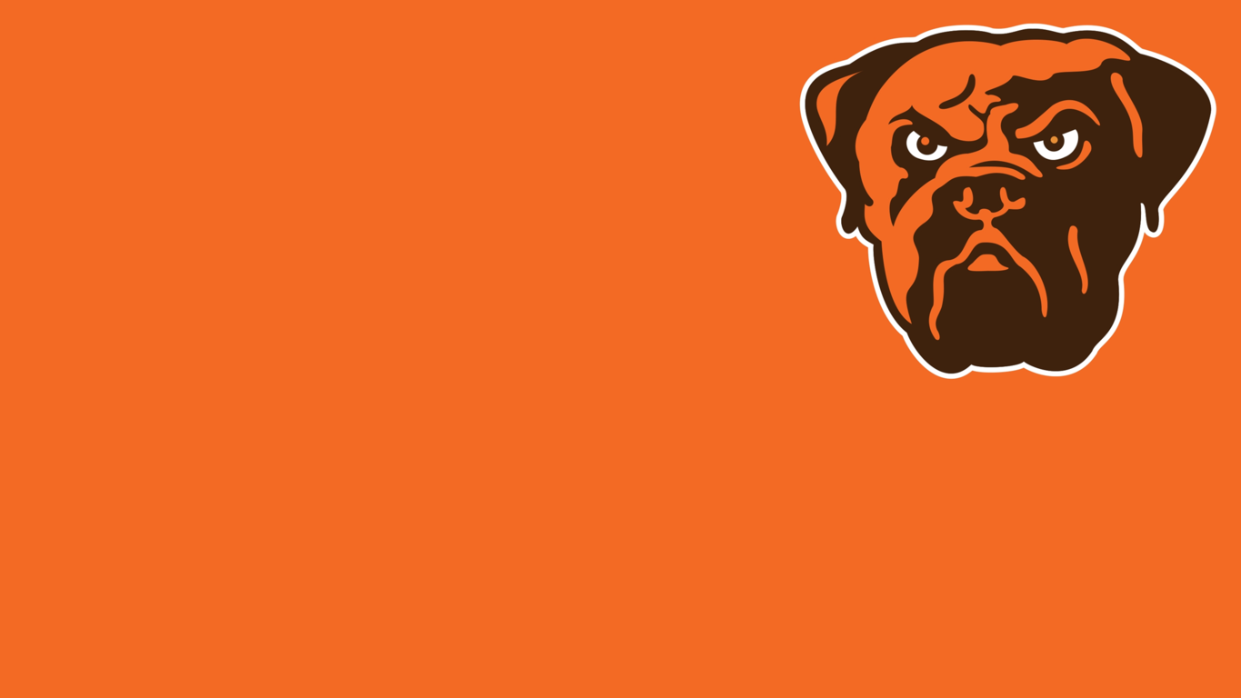 Now Cleveland Browns Logo HD Wallpaper Read Description