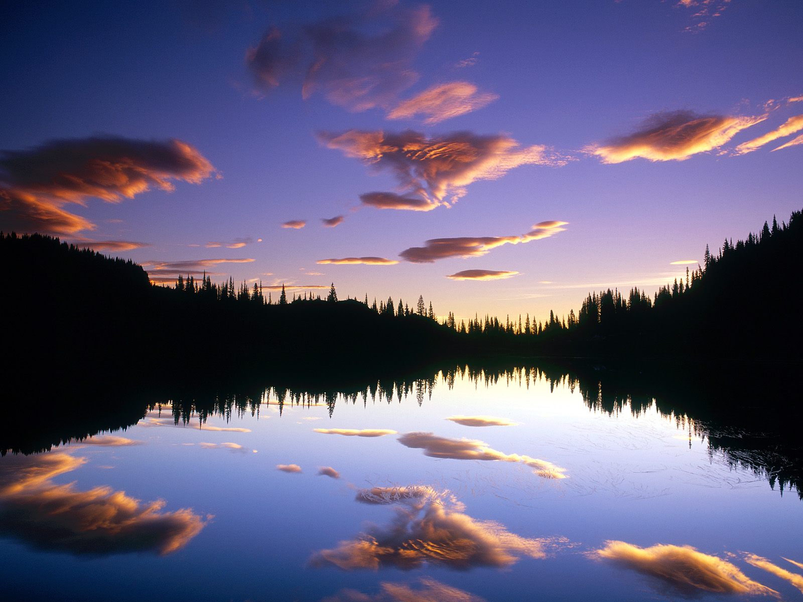 Reflection Lake Washington Wallpaper HD