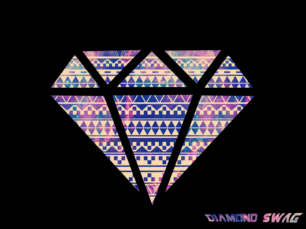 Wallpaper Diamond Swag by Sim HDS 1024x768