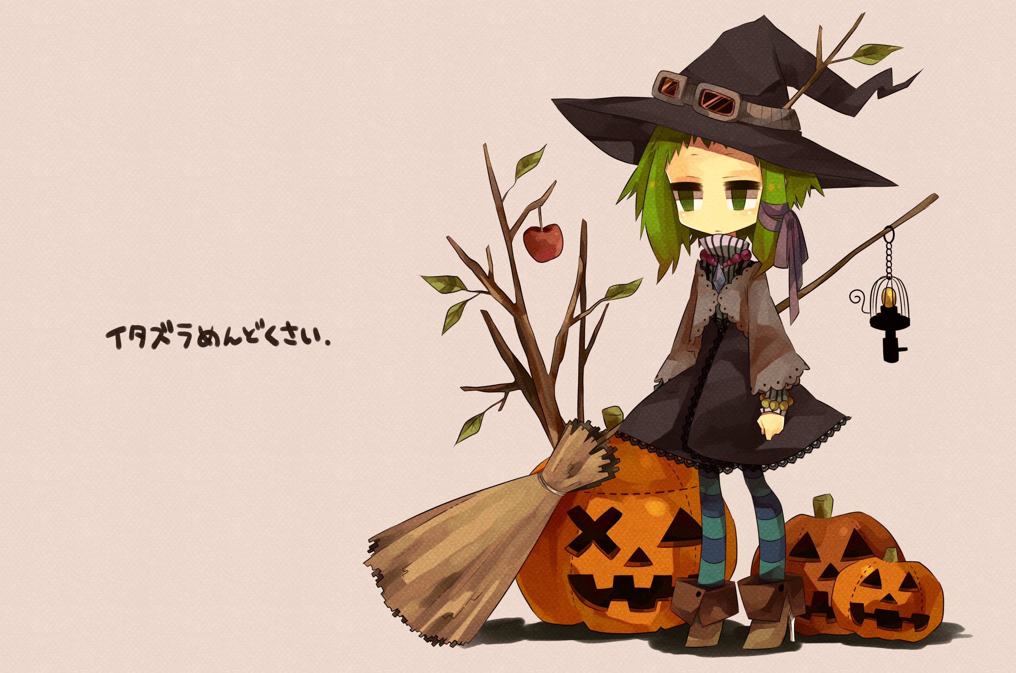 Cute Anime Halloween Wallpapers  Wallpaper Cave