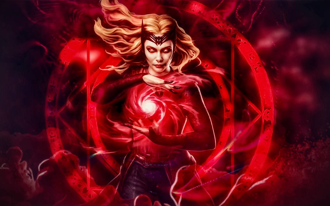 Scarlet Witch Macbook Wallpaper By Muellerm03