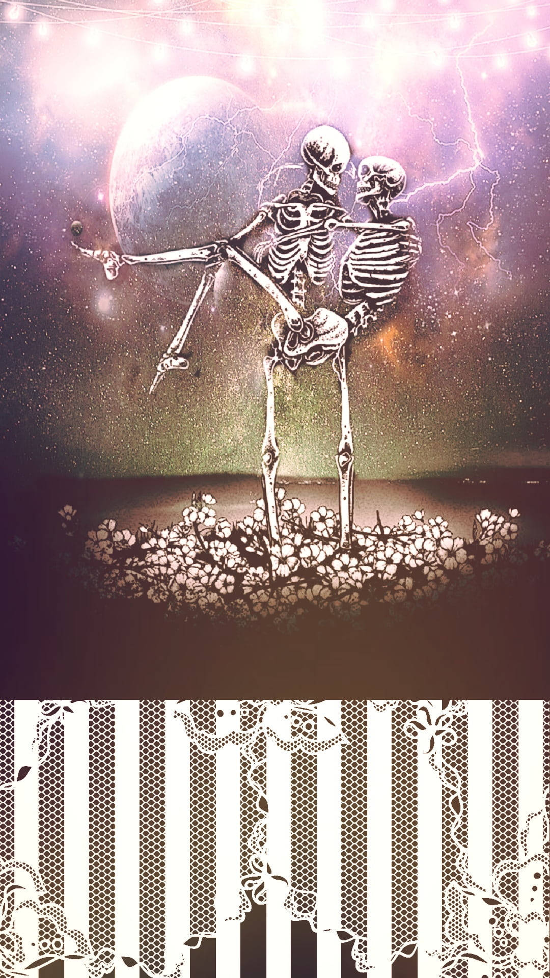 Skeleton Aesthetic Wallpaper
