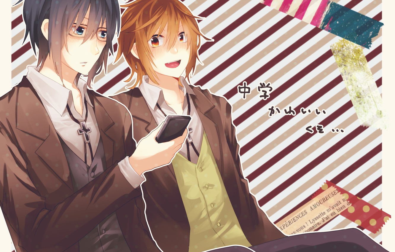 Wallpaper Fanart K Project Yata Misaki Fushimi Saruhiko Pixiv