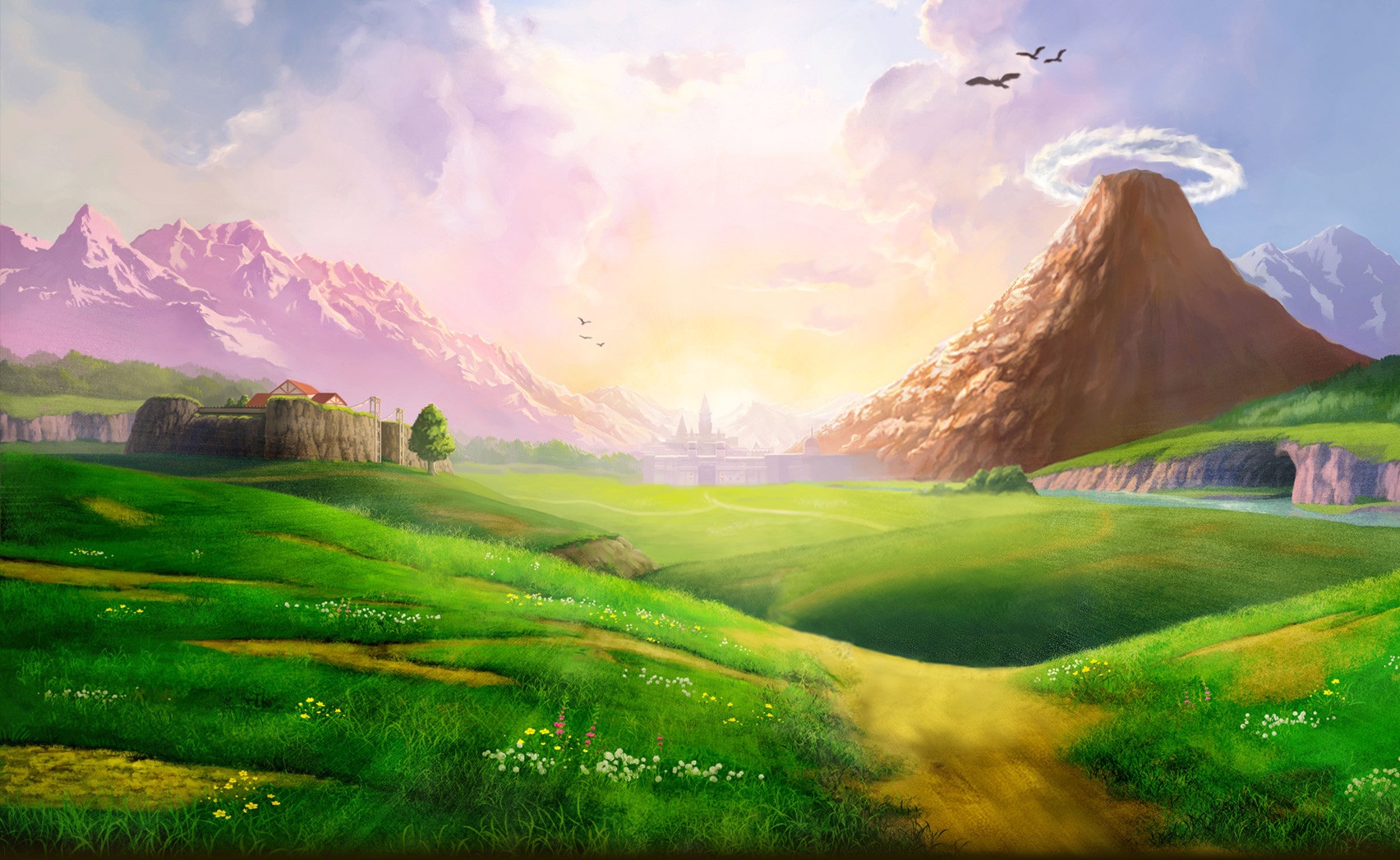 Landscape HD Wallpaper Anime