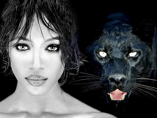Desktop Wallpaper S Women Naomi Campbell Aka Black Panther Picture