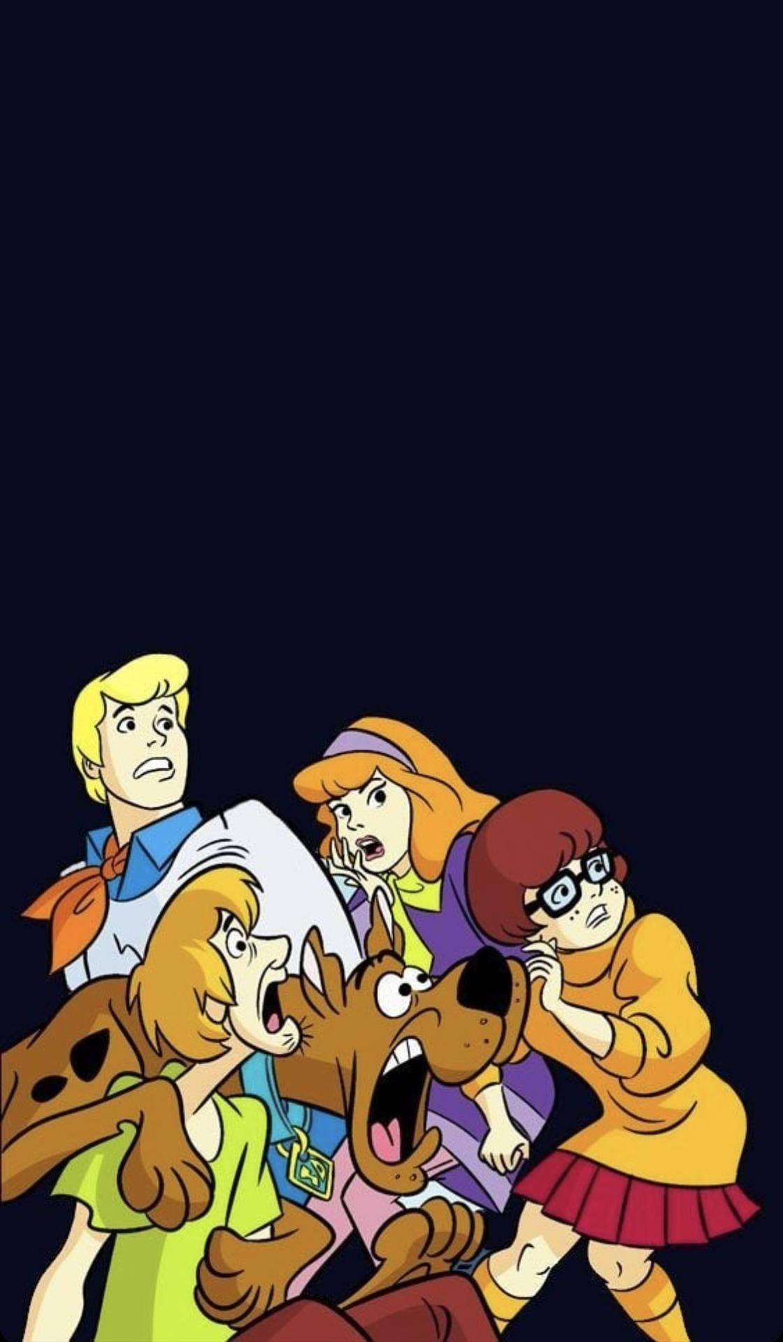 Energetic And Mystery Solving Scooby Doo Poster Wallpaper
